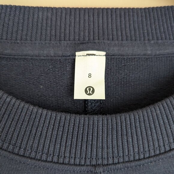 Modal Fleece Ribbed-Waist Pullover - Picture 5 of 7